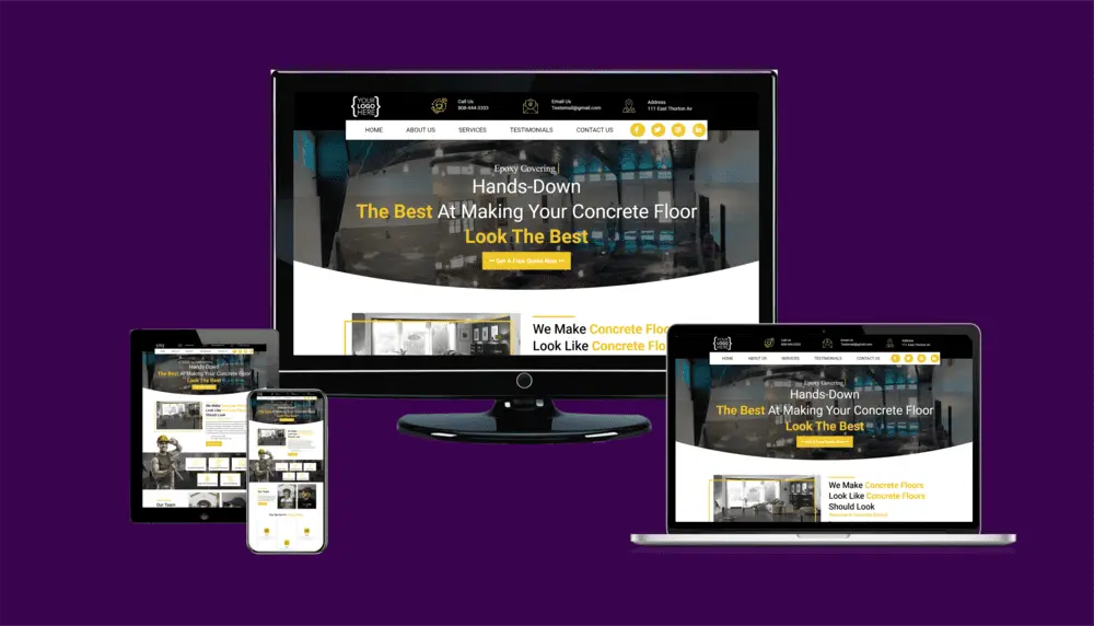 Contractor Website 10